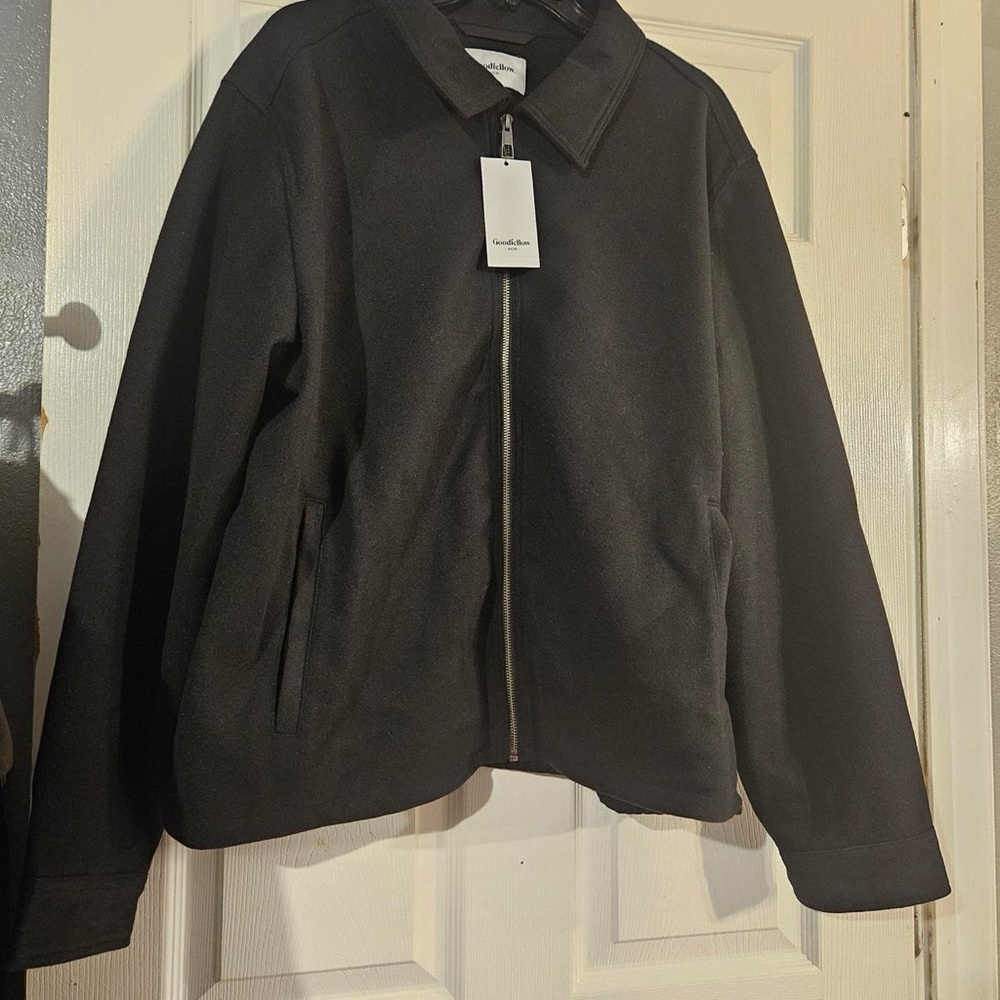 Goodfellow & Co Charcoal Zip-Up Jacket